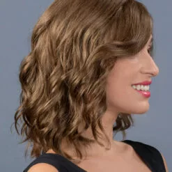 Mid Length Beach Waves | Lace Front & Monofilament Synthetic Wig By TressAllure