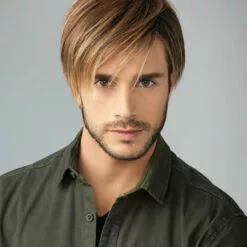 Wigs For Men Chiseled | Average/Large Men's Lace Front & Monofilament Synthetic Wig By HIM