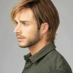 Wigs For Men Chiseled | Average/Large Men's Lace Front & Monofilament Synthetic Wig By HIM