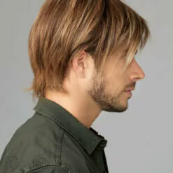 Wigs For Men Chiseled | Average/Large Men's Lace Front & Monofilament Synthetic Wig By HIM