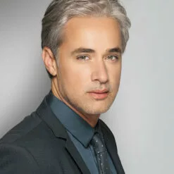 Classic | Average/Large Men's Lace Front & Monofilament Synthetic Wig By HIM