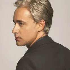 Classic | Average/Large Men's Lace Front & Monofilament Synthetic Wig By HIM