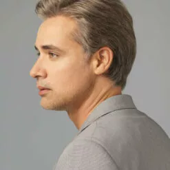 Sophistication | Average/Large Men's Lace Front & Monofilament Synthetic Wig By HIM