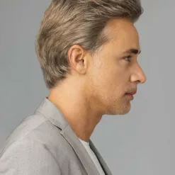 Sophistication | Average/Large Men's Lace Front & Monofilament Synthetic Wig By HIM