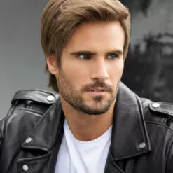 Wigs For Men Edge | Average/Large Men's Lace Front & Monofilament Synthetic Wig By HIM