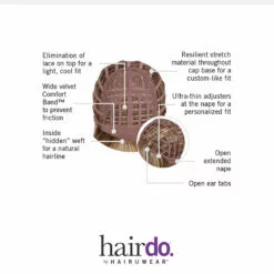 Flirty Fringe Bob | Synthetic Wig By Hairdo Wigs For Women