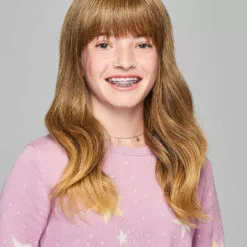 Wigs For Kids Pretty In Layers-Ultra Petite | Kids Monofilament Top Synthetic Wig By Hairdo