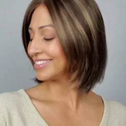 Wigs For Women Avery | Lace Front & Monofilament Part Synthetic Wig By Henry Margu