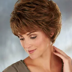 Wigs For Women Tyler | Lace Front & Monofilament Synthetic Wig By Henry Margu