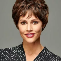Wigs For Women Trish Petite | Lace Front & Monofilament Synthetic Wig By Henry Margu