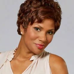 Lori Petite | Lace Front & Monofilament Synthetic Wig By Henry Margu Wigs For Black Women