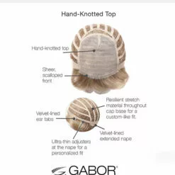 Wigs For Women Affluence | Monofilament Synthetic Wig By Gabor