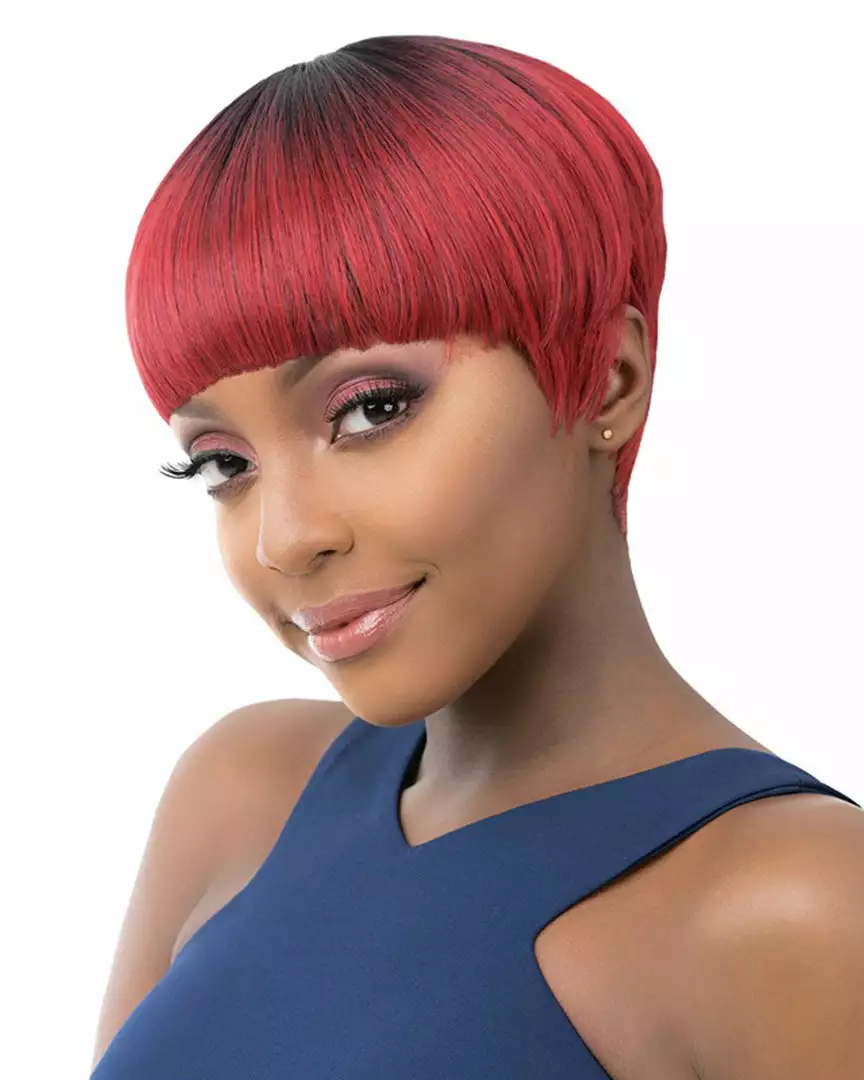 Wigs For Black Women Bocut-1 | Synthetic Wig By It's A Wig 4 Wigs For Black Women Bocut-1 | Synthetic Wig By It's A Wig