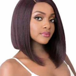 Wigs For Black Women Damariss | Lace Part Synthetic Wig By It's A Wig