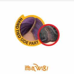 Wigs For Black Women Damariss | Lace Part Synthetic Wig By It's A Wig