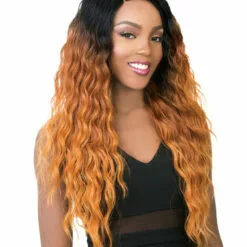 Wigs For Black Women Swiss Lace Sun Dance | Lace Front Synthetic Wig By It's A Wig