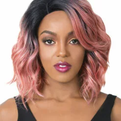 Swiss Lace Glanage | Lace Front Synthetic Wig By It's A Wig