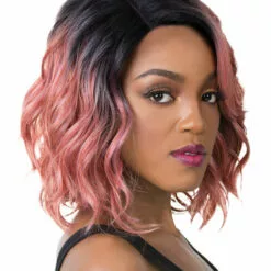 Swiss Lace Glanage | Lace Front Synthetic Wig By It's A Wig