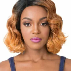 Wigs For Black Women Swiss Lace Kaso | Lace Front Synthetic Wig By It's A Wig
