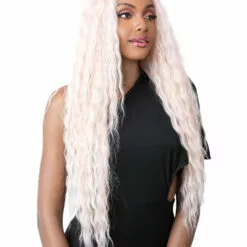 Wigs For Black Women Swiss Lace Cascade | Lace Front & Lace Part Synthetic Wig By It's A Wig