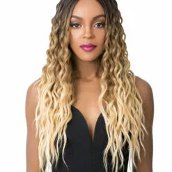 Wigs For Black Women Swiss Lace Sunflower | Lace Front & Lace Part Synthetic Wig By It's A Wig
