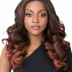 Swiss Lace Kasandra | Lace Front Synthetic Wig By It's A Wig Wigs For Black Women