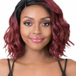 Swiss Lace Disco | Lace Front & Lace Part Synthetic Wig By It's A Wig Wigs For Black Women