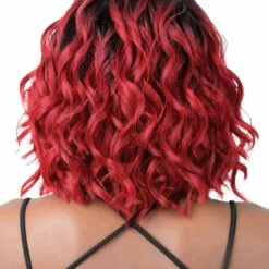 Swiss Lace Disco | Lace Front & Lace Part Synthetic Wig By It's A Wig Wigs For Black Women