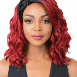 Swiss Lace Oligo | Lace Front & Lace Part Synthetic Wig By It's A Wig