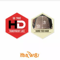 HD 13X6 Lace Asia | Lace Front & Lace Part Synthetic Wig By It's A Wig