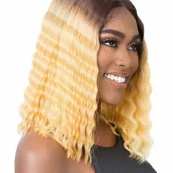HD Lace Crimped Hair-2 | Lace Front & Lace Part Synthetic Wig By It's A Wig