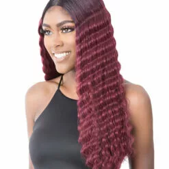 HD Lace Crimped Hair-3 | Lace Front & Lace Part Synthetic Wig By It's A Wig