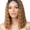 Wigs For Black Women HD Lace Crimped Hair-1 | Lace Front & Lace Part Synthetic Wig By It's A Wig
