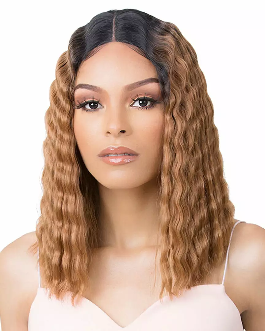 Wigs For Black Women HD Lace Crimped Hair-1 | Lace Front & Lace Part Synthetic Wig By It's A Wig 3 Wigs For Black Women HD Lace Crimped Hair-1 | Lace Front & Lace Part Synthetic Wig By It's A Wig