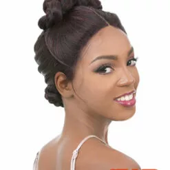 Vixen X Yaki Straight | Lace Front Human Hair Blend Wig By It's A Wig 24 Vixen X Yaki Straight | Lace Front Human Hair Blend Wig By It's A Wig