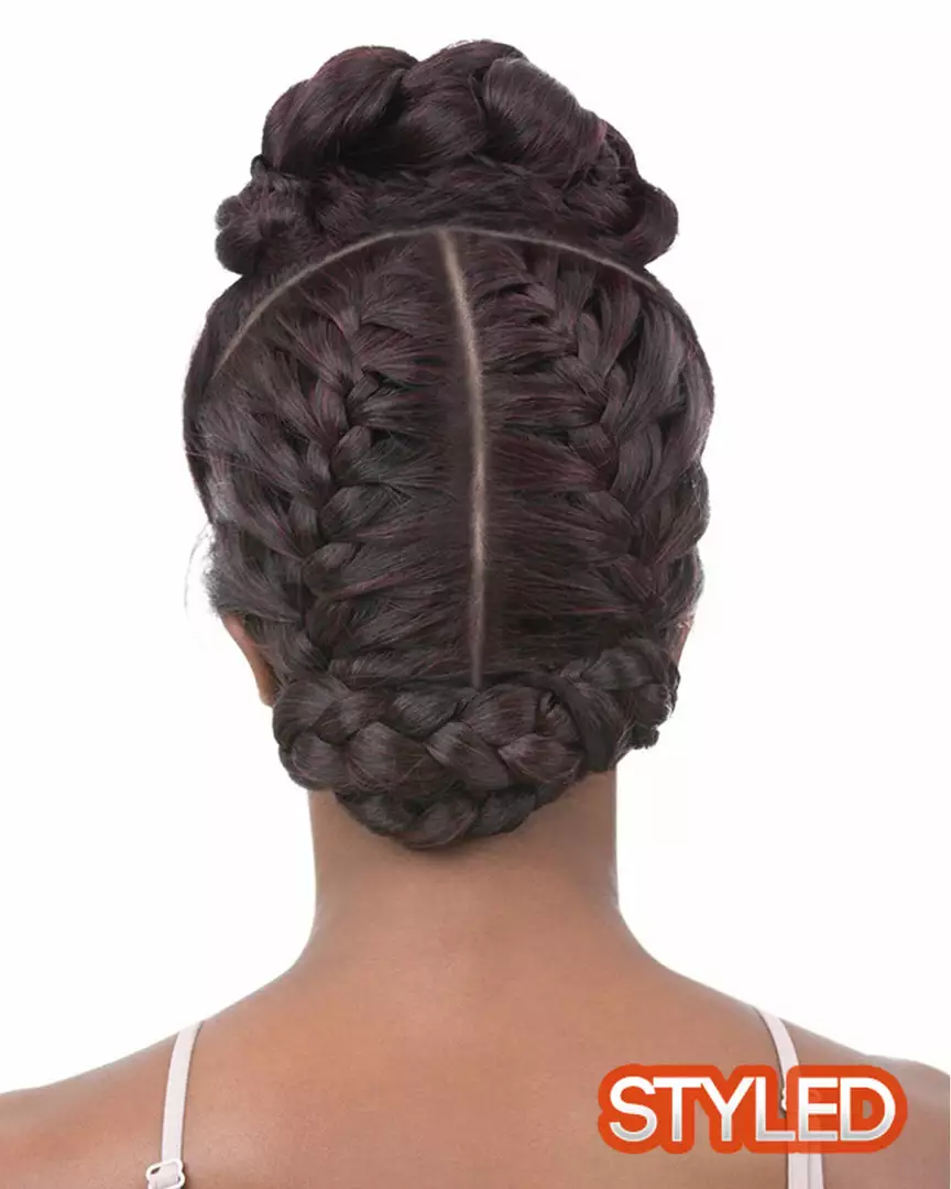 Vixen X Yaki Straight | Lace Front Human Hair Blend Wig By It's A Wig 13 Vixen X Yaki Straight | Lace Front Human Hair Blend Wig By It's A Wig