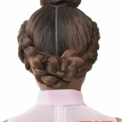 Wigs For Black Women Vixen Y Yaki Straight | Lace Front Human Hair Blend Wig By It's A Wig