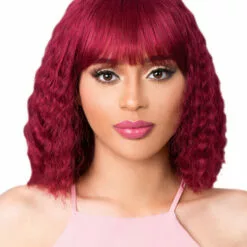 HH Natural Blue | Human Hair Wig By It's A Wig Wigs For Black Women