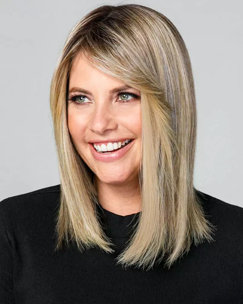 8~12 Inch EasiPart T HD 12 Inch | Monofilament Synthetic Hair Toppers By Jon Renau 6 8~12 Inch EasiPart T HD 12 Inch | Monofilament Synthetic Hair Toppers By Jon Renau