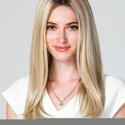 Wiglets EasiPart T HD 18 Inch (Exclusive) | Monofilament Synthetic Hair Toppers By Jon Renau