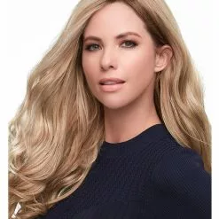 Top Smart Wavy 18 Inch | Lace Front & Monofilament Synthetic Hair Toppers By Jon Renau 18~26 Inch