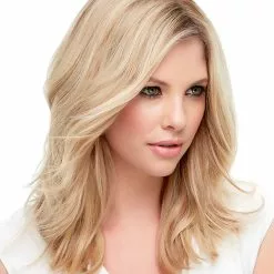 Top Style HH 12 Inch | Monofilament Remy Human Hair Toppers By Jon Renau