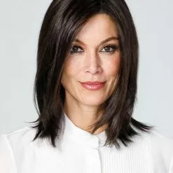 Top Coverage 12 Inch | Lace Front & Monofilament Synthetic Hair Toppers By Jon Renau 8~12 Inch