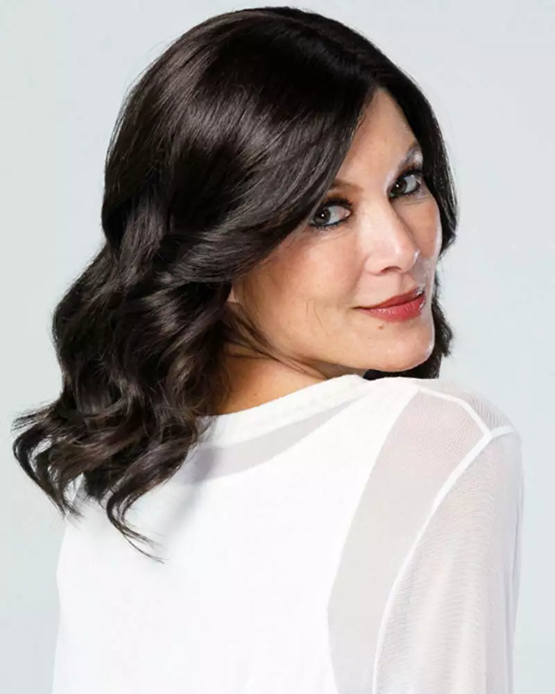 Top Coverage Wavy 12 Inch (Exclusive) | Lace Front & Monofilament Synthetic Hair Toppers By Jon Renau 8~12 Inch 3 Top Coverage Wavy 12 Inch (Exclusive) | Lace Front & Monofilament Synthetic Hair Toppers By Jon Renau 8~12 Inch