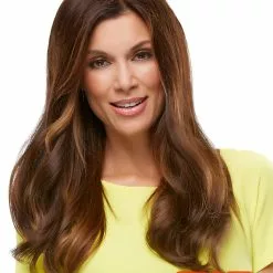 Top Form 18 Inch | Monofilament Remy Human Hair Toppers By Jon Renau Wiglets