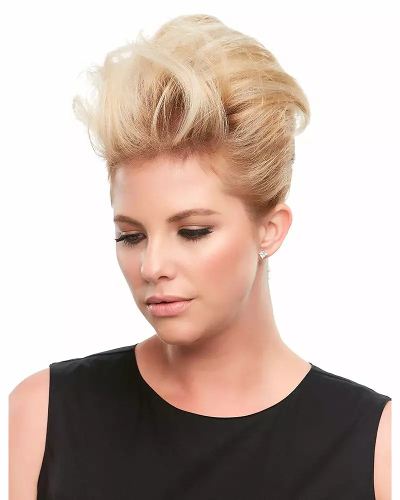 8~12 Inch Top This 12 Inch | Monofilament Remy Human Hair Toppers By Jon Renau 5 8~12 Inch Top This 12 Inch | Monofilament Remy Human Hair Toppers By Jon Renau