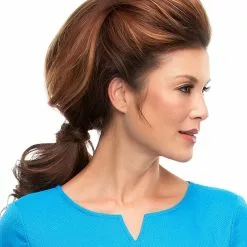 Top This 16 Inch | Monofilament Remy Human Hair Toppers By Jon Renau 14~16 Inch