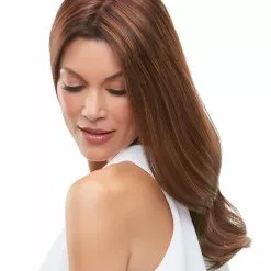 Wiglets EasiPart French XL 18 Inch (Exclusive) | Monofilament Remy Human Hair Toppers By Jon Renau 11 Wiglets EasiPart French XL 18 Inch (Exclusive) | Monofilament Remy Human Hair Toppers By Jon Renau