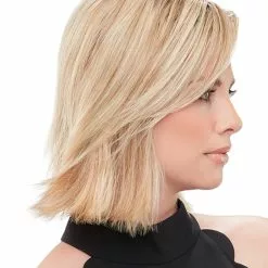 EasiPart XL 8 Inch | Monofilament Remy Human Hair Toppers By Jon Renau 9 EasiPart XL 8 Inch | Monofilament Remy Human Hair Toppers By Jon Renau