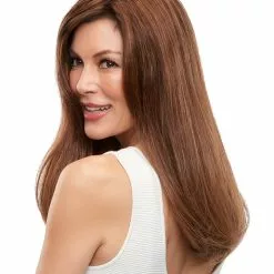 Top Form French 18 Inch | Monofilament Remy Human Hair Toppers By Jon Renau 10 Top Form French 18 Inch | Monofilament Remy Human Hair Toppers By Jon Renau